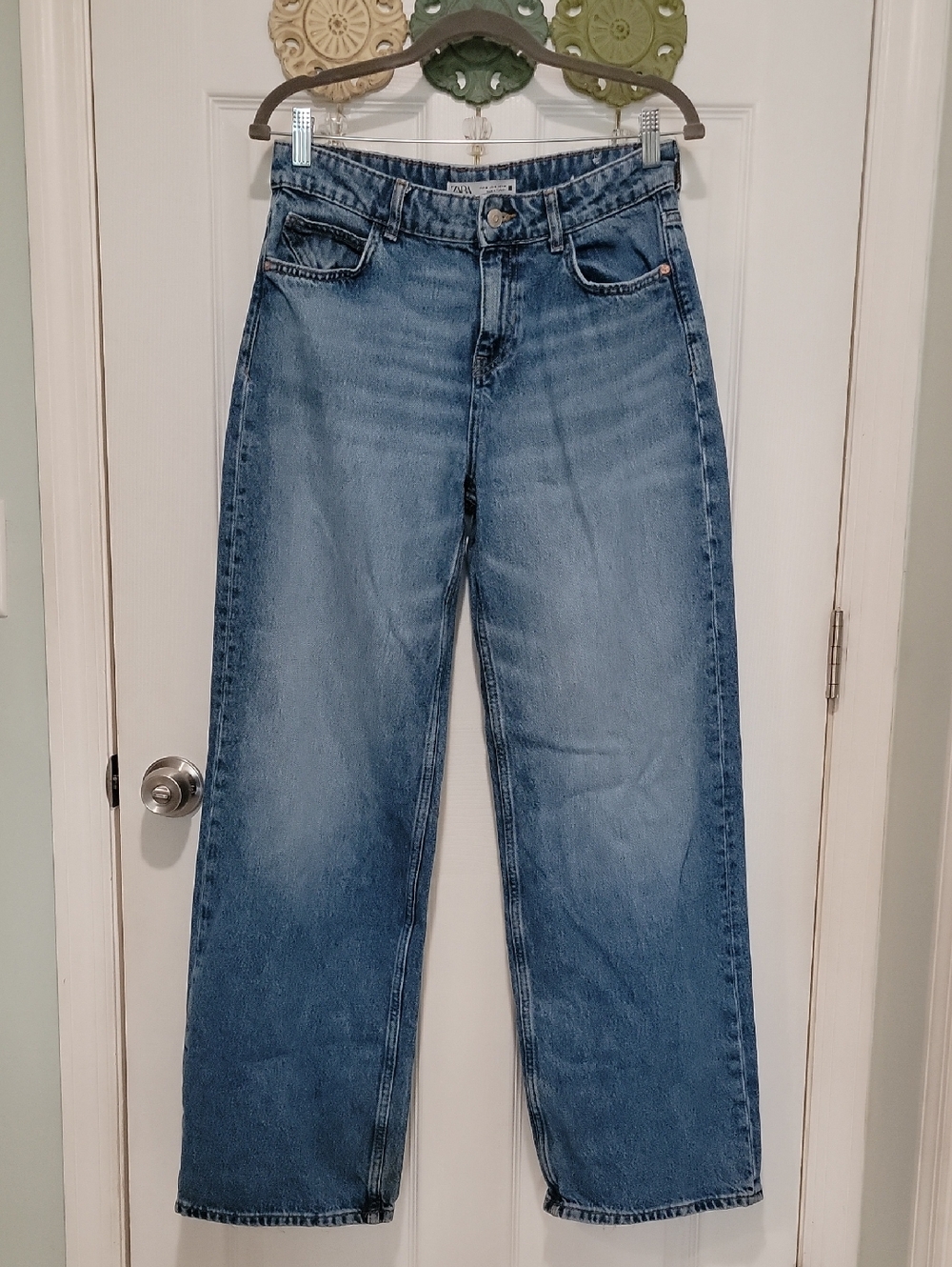 Zara Jeans Wide Leg Baggy Jeans sz4  BinZ